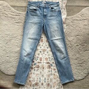 Anine Bing High Rise Light Blue Skinny Jeans